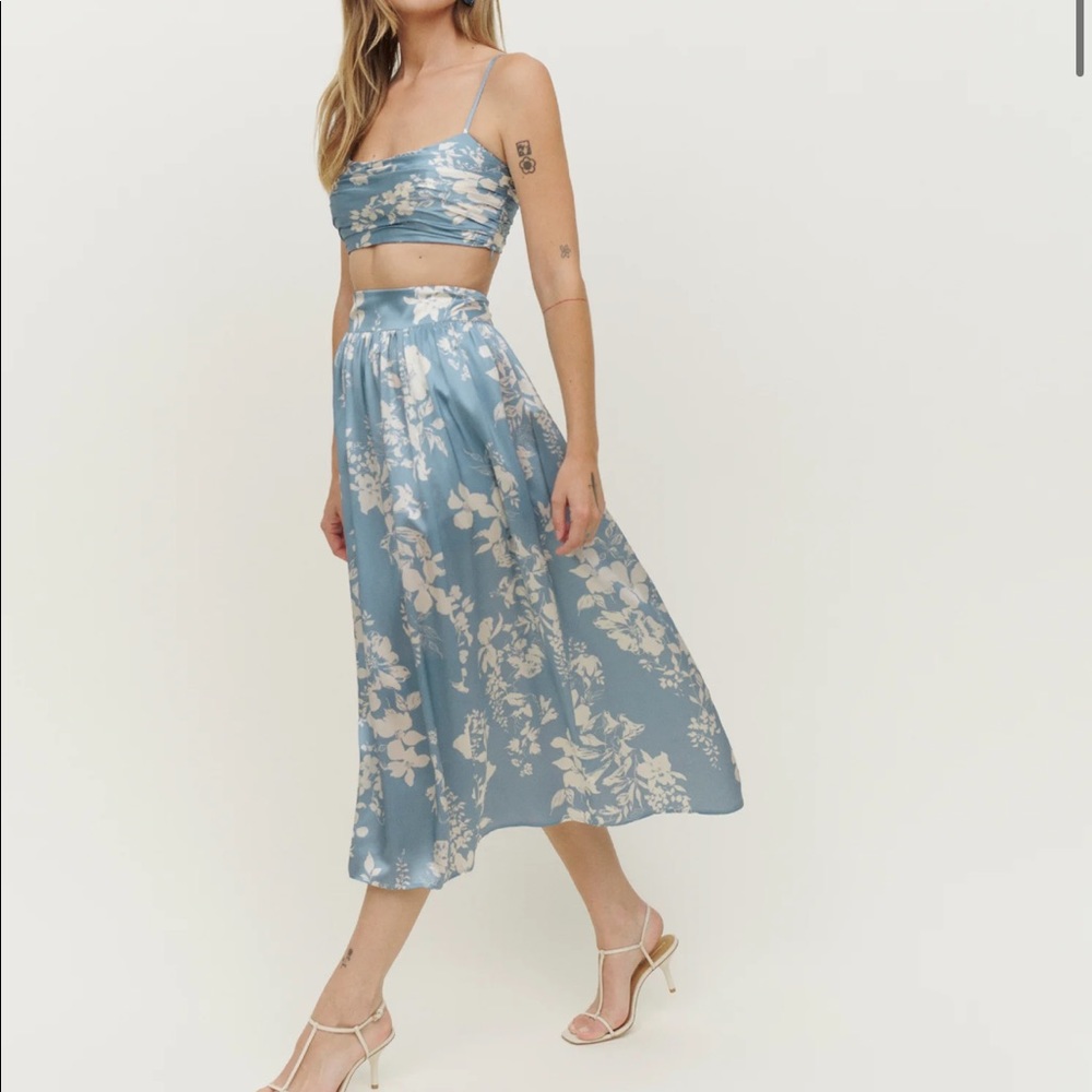 Carrie Silk Two piece